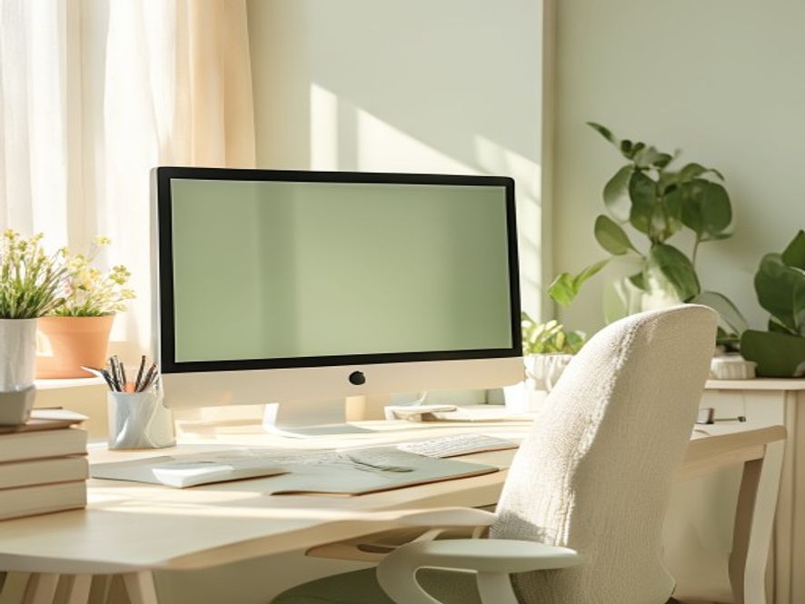 Ergonominen työympäristö luonnonvalossa